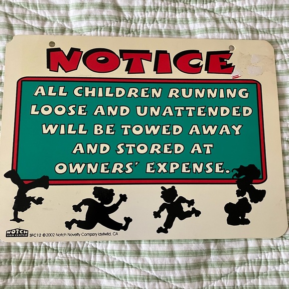 Vintage FUNNY NOTCH SIGN CENTER NOTCH NOVELTY COMPANY IDYLLWILD , CA SFC12 2002 - Picture 2 of 8